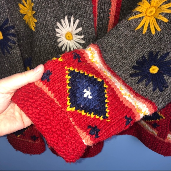 Bolli Importz Women’s size Med 100% Wool zip up sweater - Picture 6 of 15